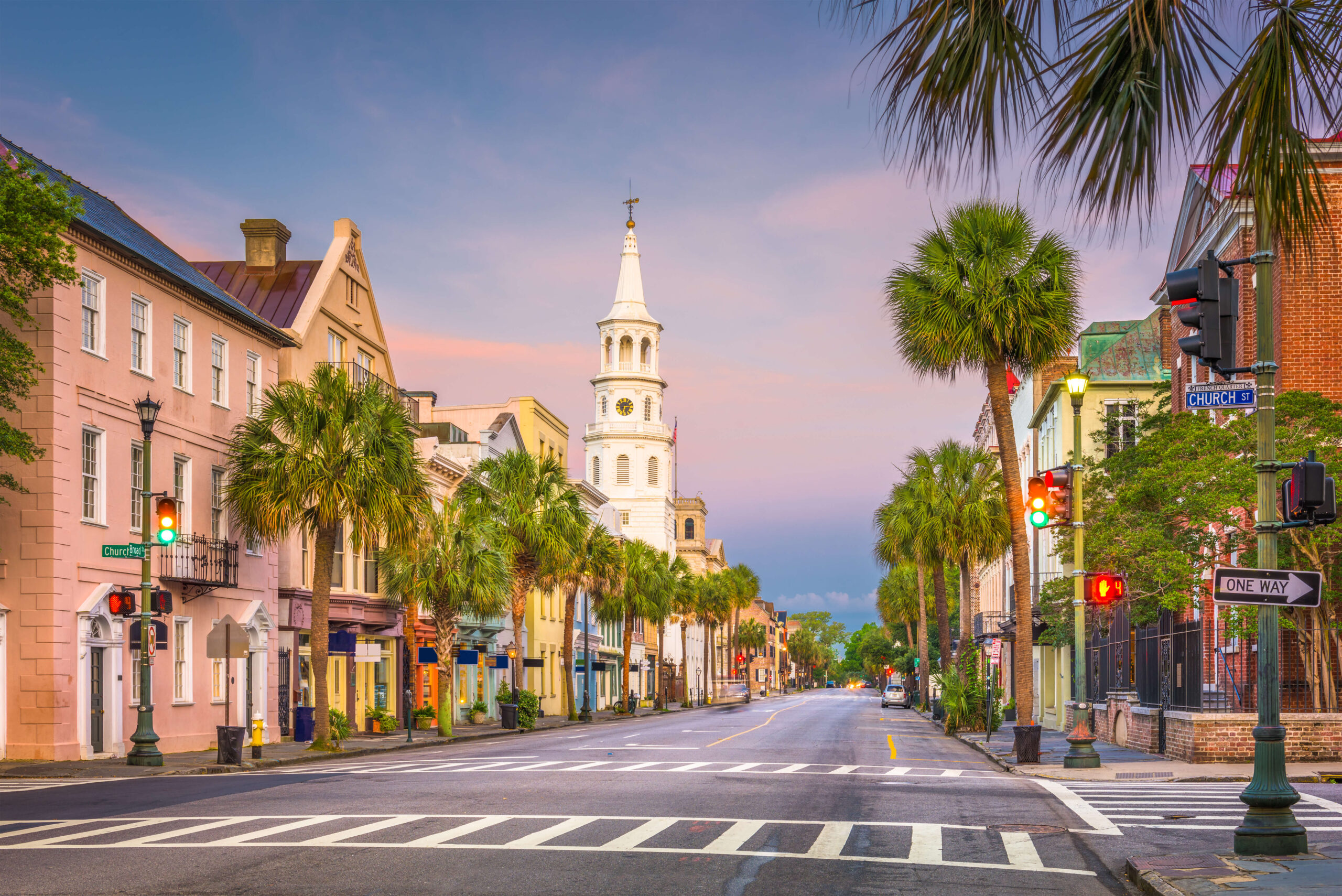 Charleston, South Carolina skyline.